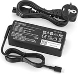 100W USB C Chargeur pour MacBook Air Pro, Lenovo Thinkpad Yoga, HP Chromebook, Acer, Dell, Huawei, ASUS, Xiaomi Air, Samsung Universel Type-C Ordinateur Portable Alimentation Adaptateur