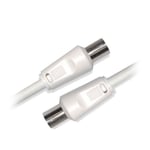 Câble coaxial D2 Diffusion - 3m - Blanc