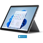 MICROSOFT Surface Go 3 - 10,5" - Intel Pentium Gold - 8GB RAM - 128GB SSD - Platinum - Windows 11 i S-läge