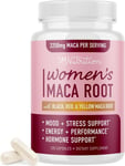 Maca Root Capsules for Women | 2250MG Extra Strength | Red, Black & Yellow...