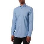 HUGO Kason, Chemise pour des Hommes, Medium Blue427,