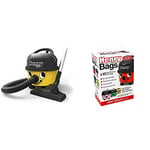 Henry Compact Hvr 160-11/907322 Dry Vacuum Cleaner, 6 Litre, 620 W, Green with 10 Bags