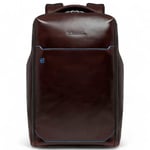 Fashion Backpack PIQUADRO Blue Square Brown - CA6591B2-MO