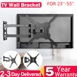 Slim Tilt Swivel TV Wall Bracket for 14 20 22 24 26 32 40 55 Inch Plasma LCD LED