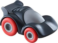 HABA- Kullerbü – Voiture de Course Anthracite - Véhicule pour Circuit ou Jeu Libre - Véhicule Miniature Jouet Enfant - Solide - 2 Ans - 305560