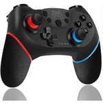 Manette pour Nintendo Switch sans Fil, Bluetooth Nintendo Switch Manette Gamepad Joypad Joystick avec 6 Axis-Gyro et Sensor.