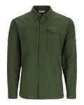 Simms Guide Shirt Riffle Green M Flott skjorte med behagelig komfort