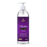 Vibratissimo Play Gel Warming 1000 ml I Lubrifiant chauffant I Lubrifiant à base d'eau I Lubricant Gel convient pour les jouets & les préservatifs en latex I lubrification à base d'eau