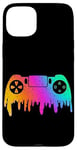 Coque pour iPhone 15 Plus Manette de jeu graphique jeux vidéo adolescents esthétiques