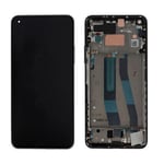 Ecran LCD + Vitre tactile avec châssis pour Xiaomi 11 Lite 5G NE Noir + Outils