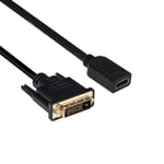 CLUB 3D DVI > HDMI 1.4 M/F ext cable 2m (CAC-1211)