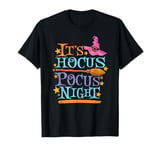 Halloween Hocus Pocus Night Witch Hat Pumpkin T-Shirt