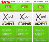 Xpel  Medicated  Shampoo  Treatment  for  Dandruff  Psoriasis  Dry  Itchy  Scalp