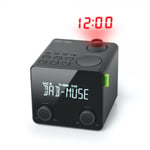 Muse M-189 CDB Projection Clock Radio DAB+/FM