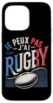 Coque pour iPhone 14 Pro Max Rugby Joueur De Rugby Rugbyman Humour Rugby