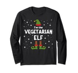 I'm The Vegetarian Elf Christmas Long Sleeve T-Shirt