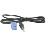 Cable aux Mini iso Jack 3.5 1xAUX ar Blaupunkt Grundig Becker RAH3215