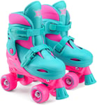 Xootz Pink Quad Skates- Medium