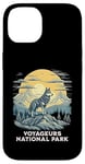 Coque pour iPhone 14 Voyageurs National Park Grey Wolf Wildlife