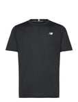 New Balance Core Run Short Sleeve Svart