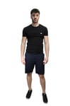 Emporio Armani Men's Eagle Patch Bermuda Shorts, Navy Blue, XL