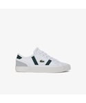 Lacoste Womenss Sideline Pro Trainers in Green - White - Size UK 4.5