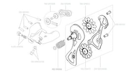 Chape campagnolo chorus 12v