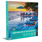 Smartbox - Coffret Cadeau - Week-End Spa et gastronomie - 1 Nuit avec Petit-déjeuner, dîner et Soin ou accès à l'espace Bien-être pour 2 Personnes