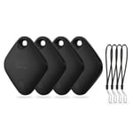 4Pcs T Smart Tag GPS Tracker Work for  Find My APP Tag Anti Lost9452