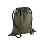 Bag Base Recycled Gymsac - gympapåse - Military Green - One Size