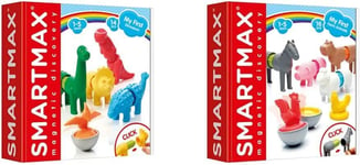 SMARTMAX - My First Dinosaurs, Magnetic Discovery Play Set, 14 pieces, 1-5 Year