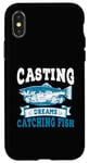 Coque pour iPhone X/XS Casting Dreams Attraper des poissons