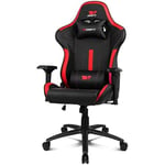 DRIFT GAMING Chair DR350 -DR350BR - Fauteuil de Jeu Professionnel, Similicuir, accoudoirs 4D, roulettes silencieuses, Piston Classe