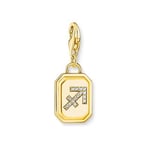 Thomas Sabo 2156-414-39 Gold-Plated Charm Pendant Zodiac Jewellery