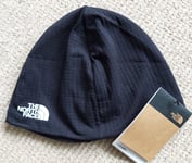 L/XL THE NORTH FACE Dot Knit Black FlashDry BEANIE Hat Unisex FASTECH TNF86