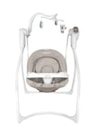 GRACO LOVIN' HUG Baby Swing Chair Baby Toy Rocker Soother Electric 6 Speeds Grey