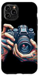 Coque pour iPhone 11 Pro Vintage Analog SLR Camera Art Photographe Film