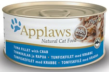 Applaws Natural Tuna Fillet With Crab Cat Food | Cats