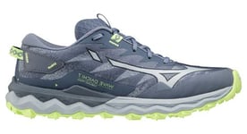 Chaussures trail mizuno wave daichi 7 bleu vert femme