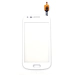 Vitre Face Avant Et Surface Tactile Galaxy Grand Plus I9060i Coloris Blanc