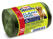 Sachet Chien 30 Fermetures Scratch Clean 1 Rouleau Domopak Fabriqué en Italie