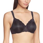 Triumph Womens Ladyform Soft W X Minimizer Bra, Black, 42DD UK