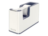 Leitz Wow - Dispenser Med Kontorstejp - Stationär Dator - Vit Dispenser