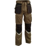 Cofra V064-0-00.Z50 Carpenter Pantalon, Beige/noir, 50