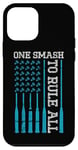 iPhone 12 mini One Smash to Rule All Game Player USA Flag Case