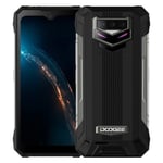 DOOGEE S89 -kestävä puhelin, pimeänäkökamera, 8 Gt + 128 Gt, IP68/IP69K vedenpitävä pölytiivis iskunkestävä, 12 000 mAh akku, kolminkertaiset takakamerat, sivussa oleva sormenjälkitunnistus, 6,3 tuuman Android 12 MTK Helio P90 Octa Core -verkko, 4 GHz, FC