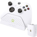 Charging Dock with Rechargeable Battery Pack - White (Xbox Series X & S/Xbox One