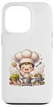 Coque pour iPhone 13 Pro Mini chef de cuisine amusant