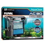 Fluval Filtre à Dos pour Aquarium AquaClear AC30, 569 lph