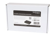 StarTech.com 2x1 VGA + HDMI to VGA Converter Switch w/ Priority Switching - Multi-format VGA and HDMI to VGA Selector - 1080p (VS221HD2VGA) - video-/audioswitch